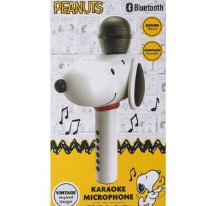 Peanuts X Snoopy Karaoke Microphone w/Wireless Speaker